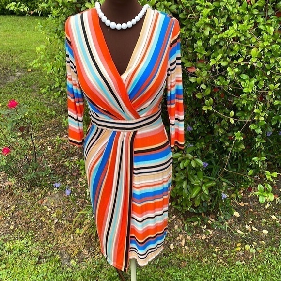 Beige by eci Dresses & Skirts - STRIPE Dress